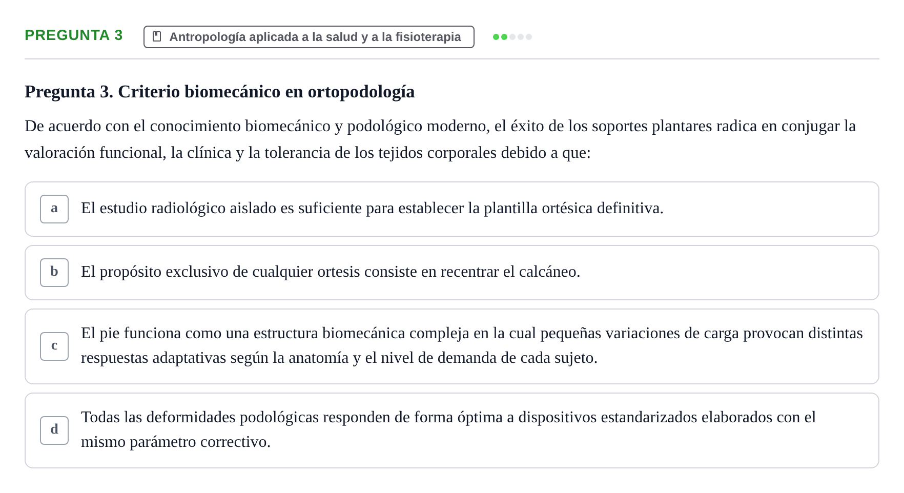 Enunciado: Pregunta 3