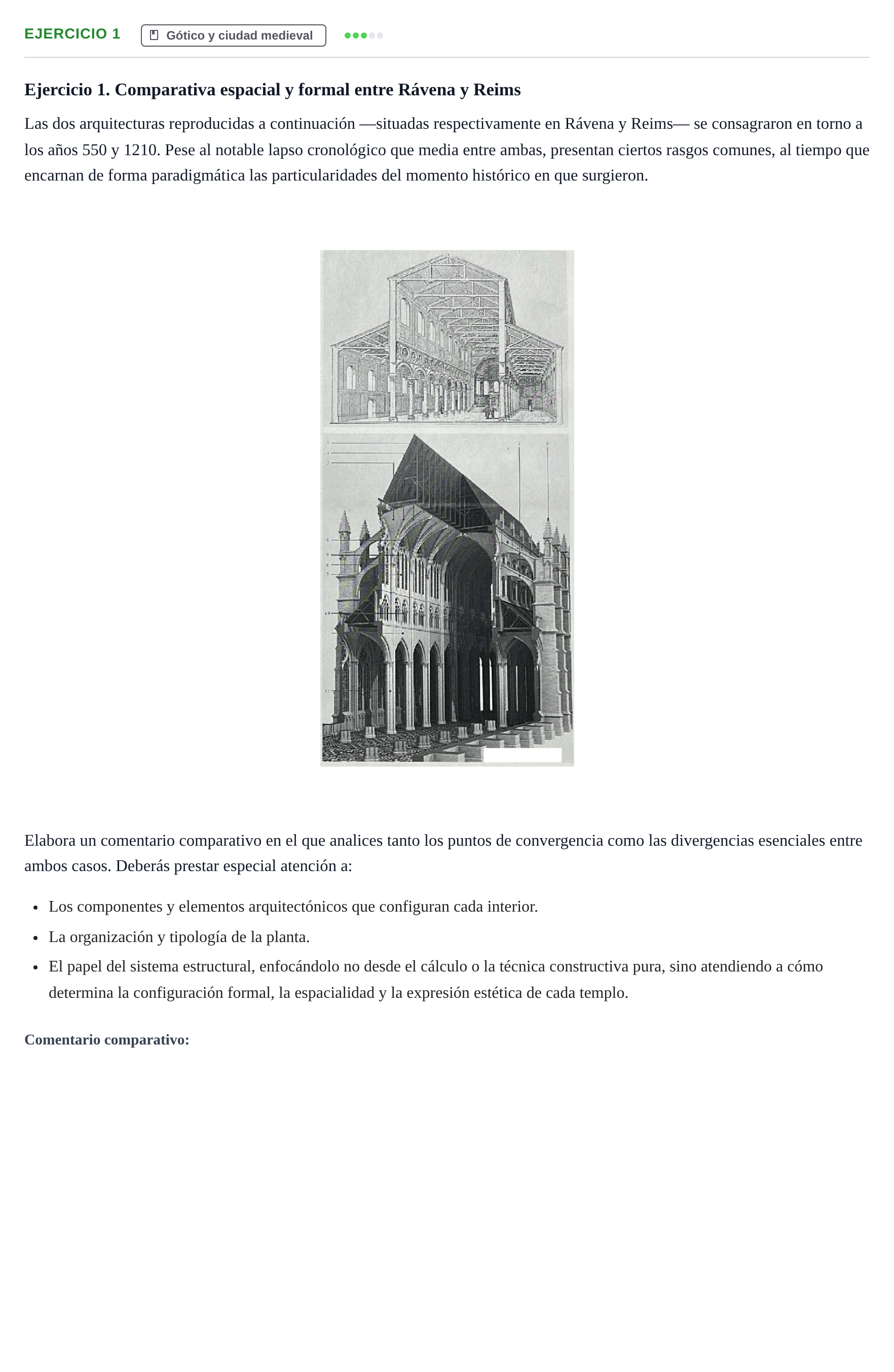 Enunciado: Ejercicio 1 · Historia I UPC 2025