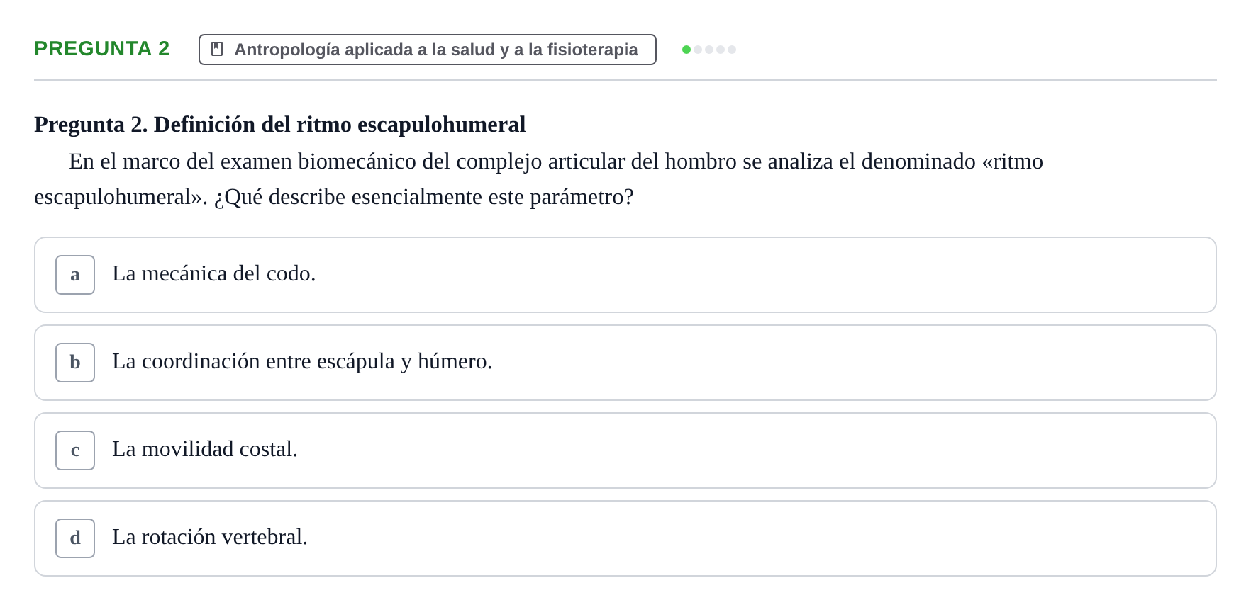 Enunciado: Pregunta 2