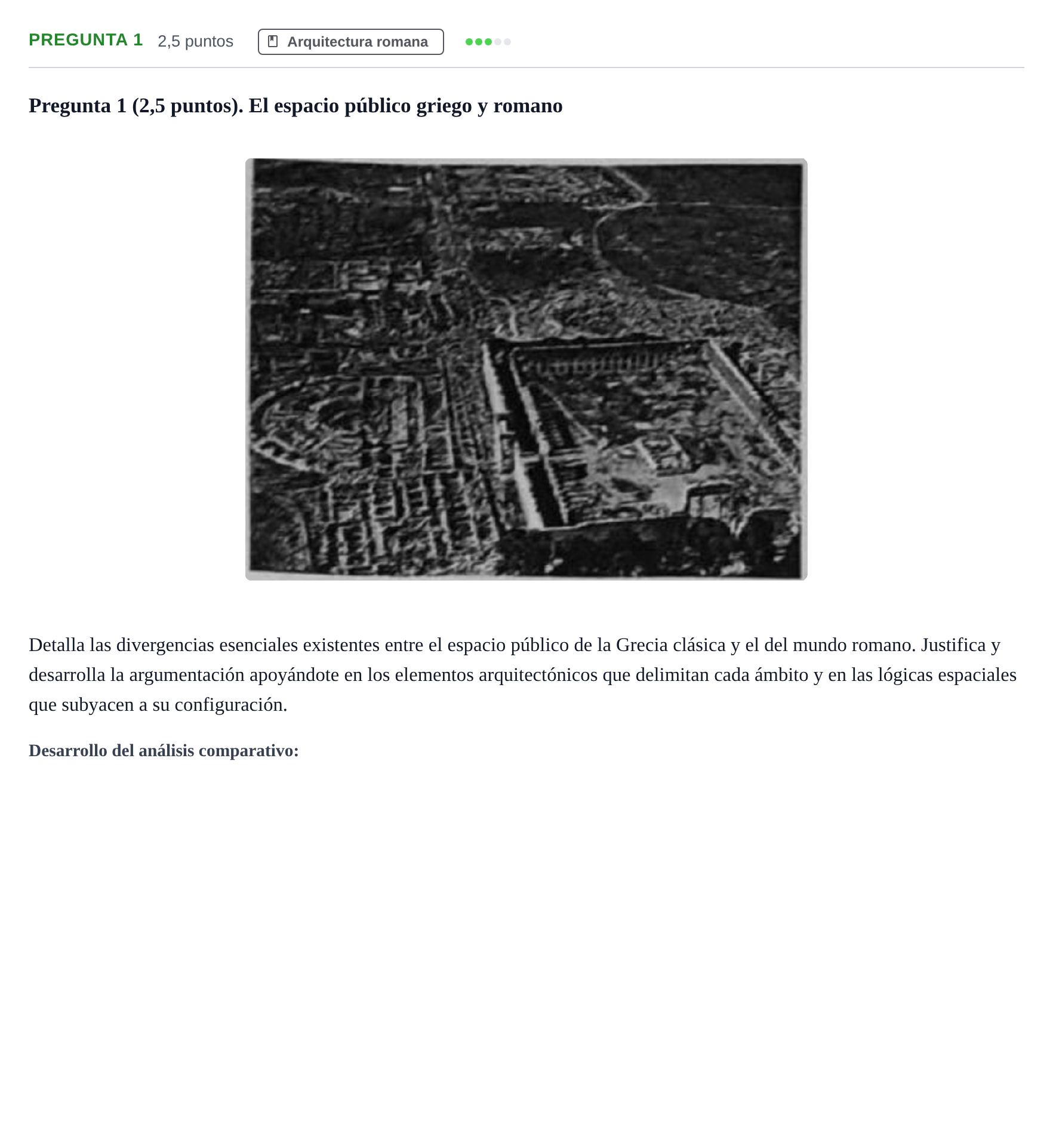 Enunciado: Pregunta 1 · Historia I UPC 2023