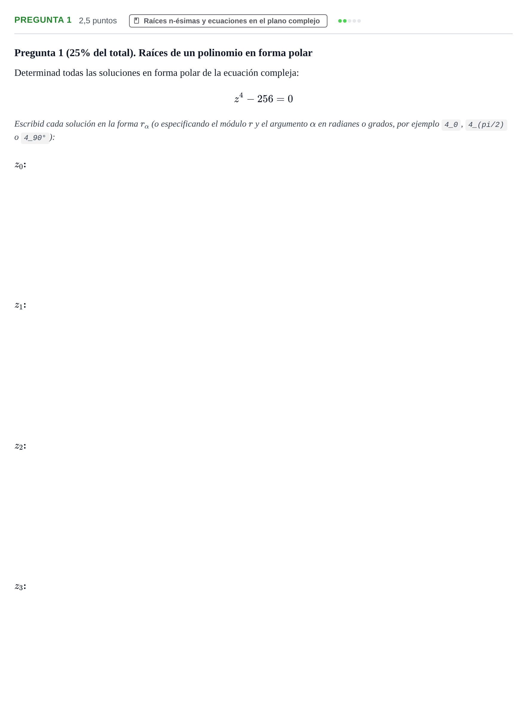 Enunciado: Pregunta 1 · Álgebra UOC 2021