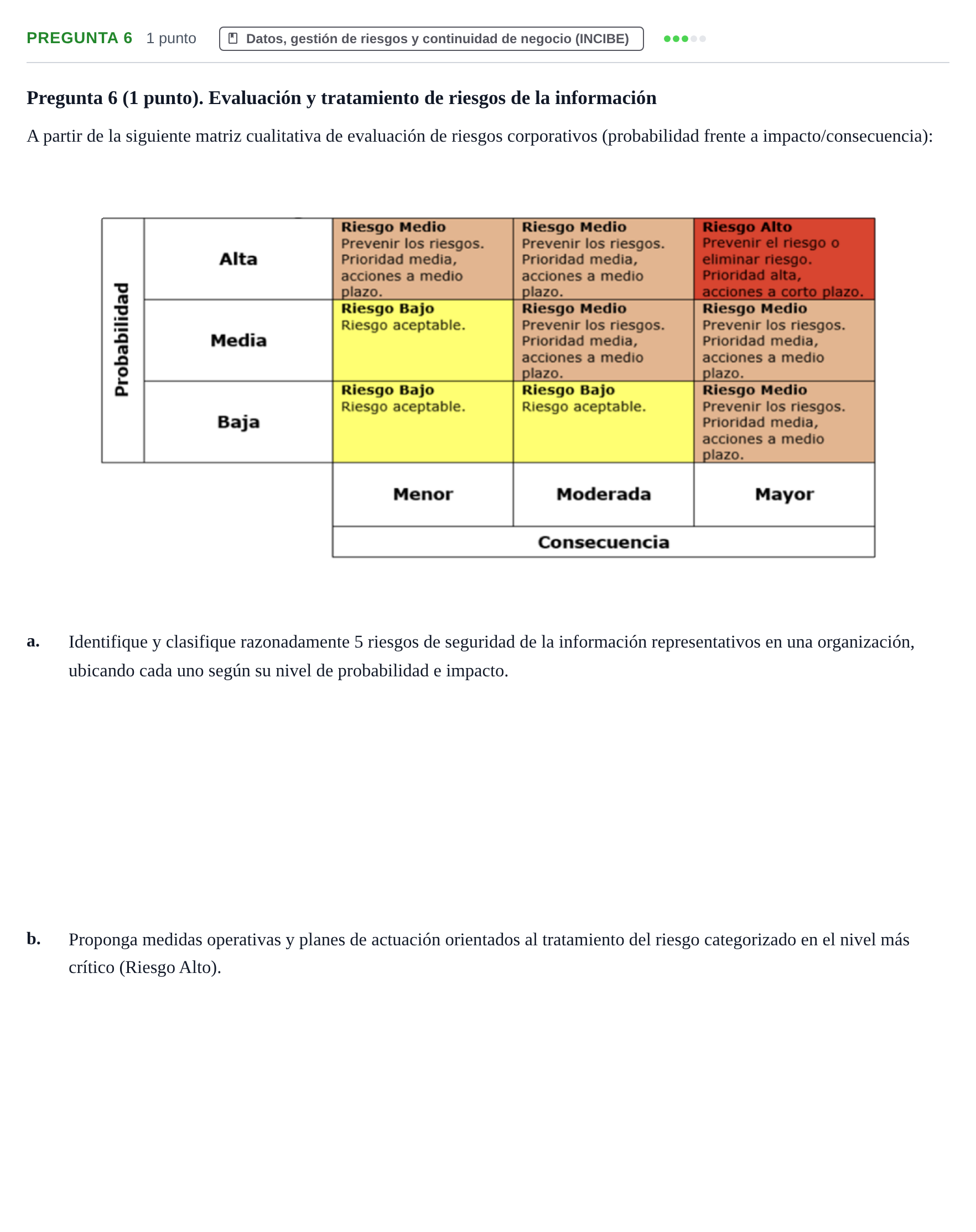 Enunciado: Pregunta 6 · Administración y gestión de organizaciones UOC 2023