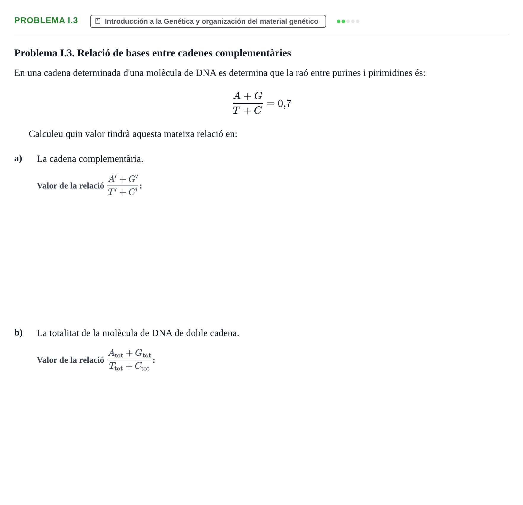 Enunciado: Problema I.3