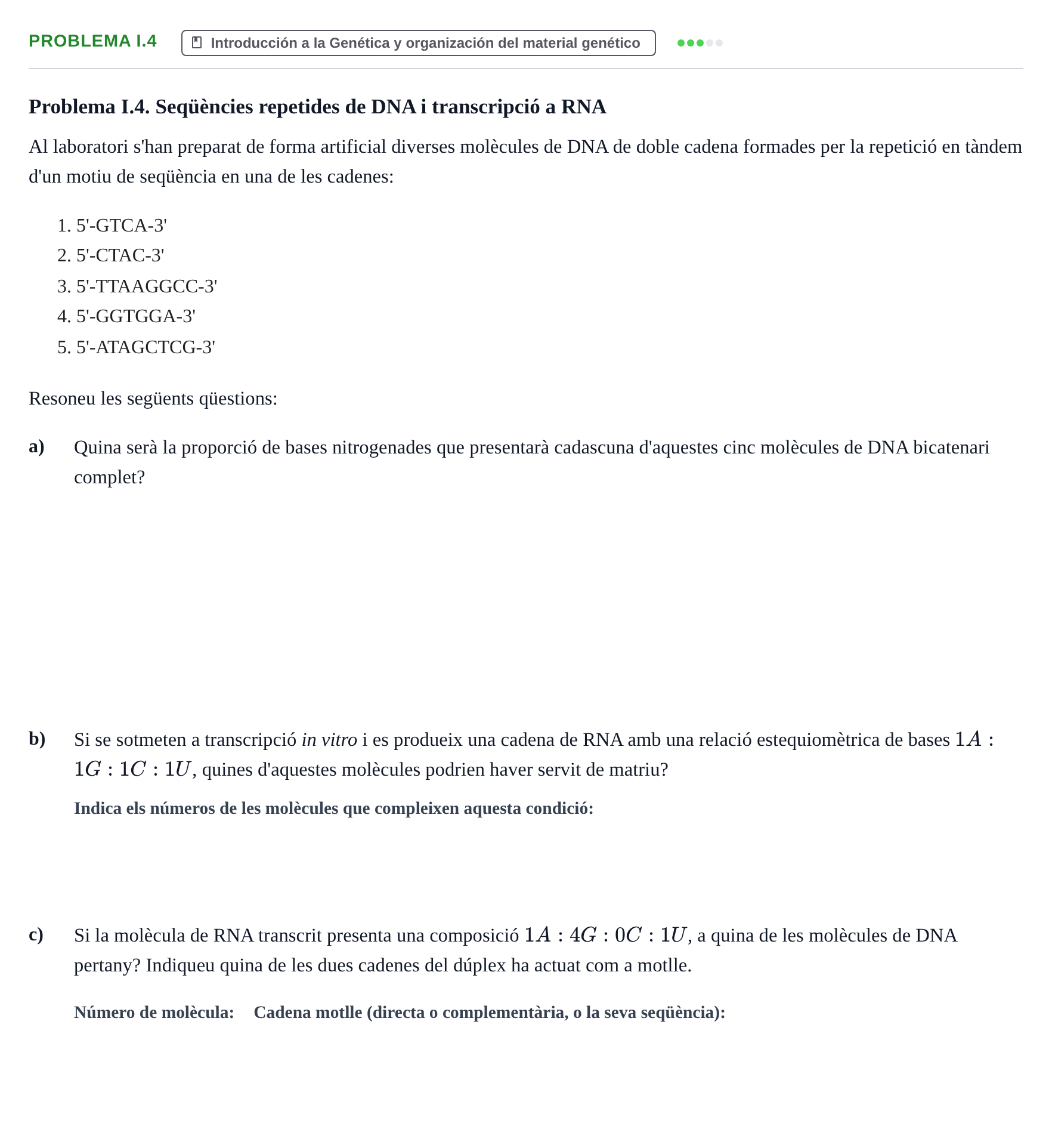 Enunciado: Problema I.4