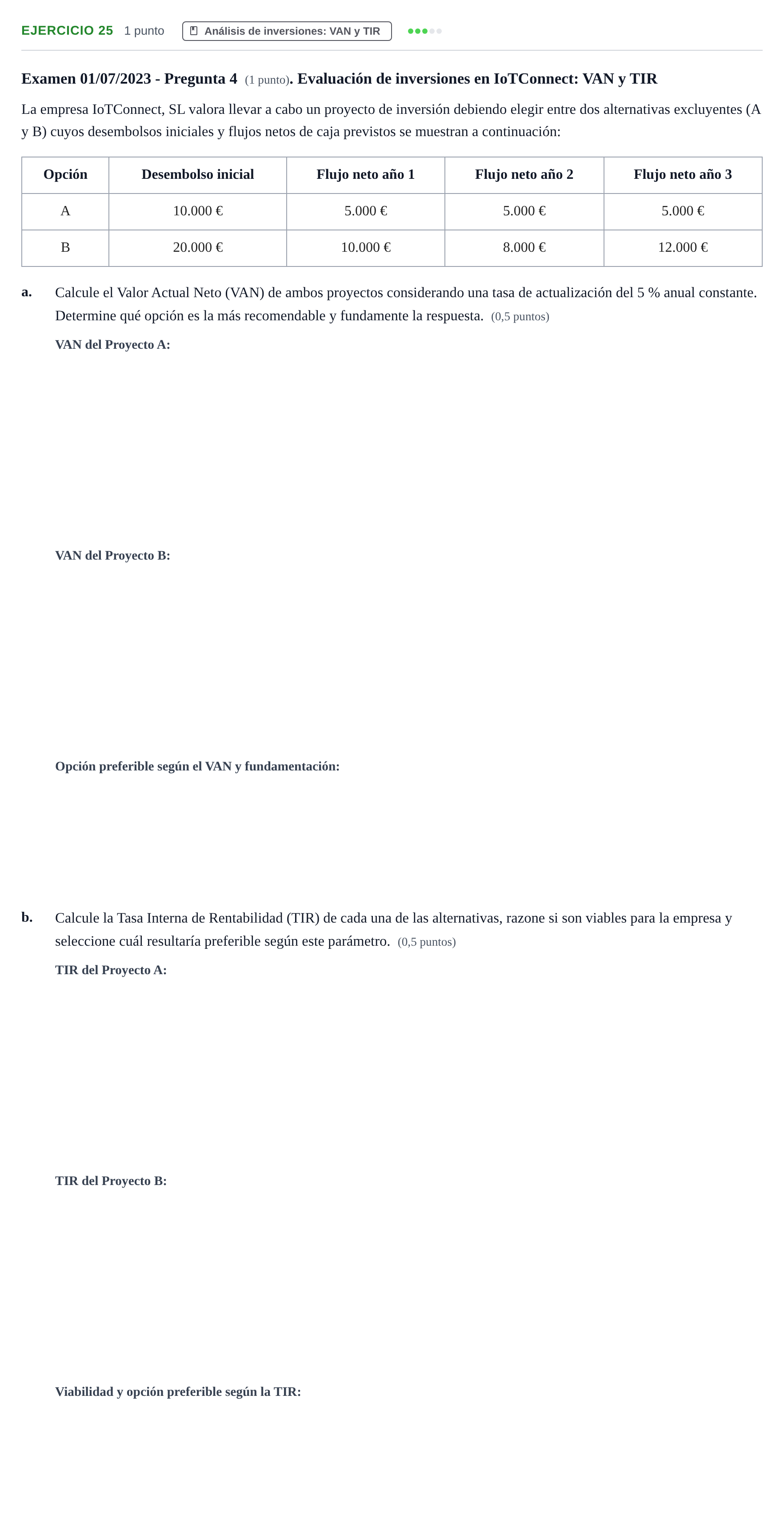 Enunciado: Problema 25 · Administración y gestión de organizaciones UOC 2023