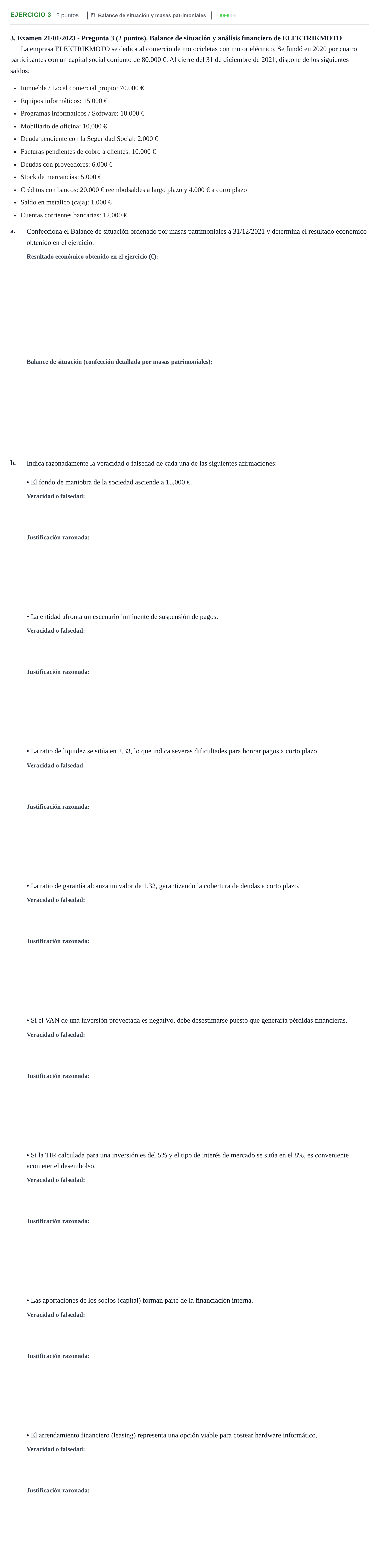 Enunciado: Problema 3 · Administración y gestión de organizaciones UOC 2023