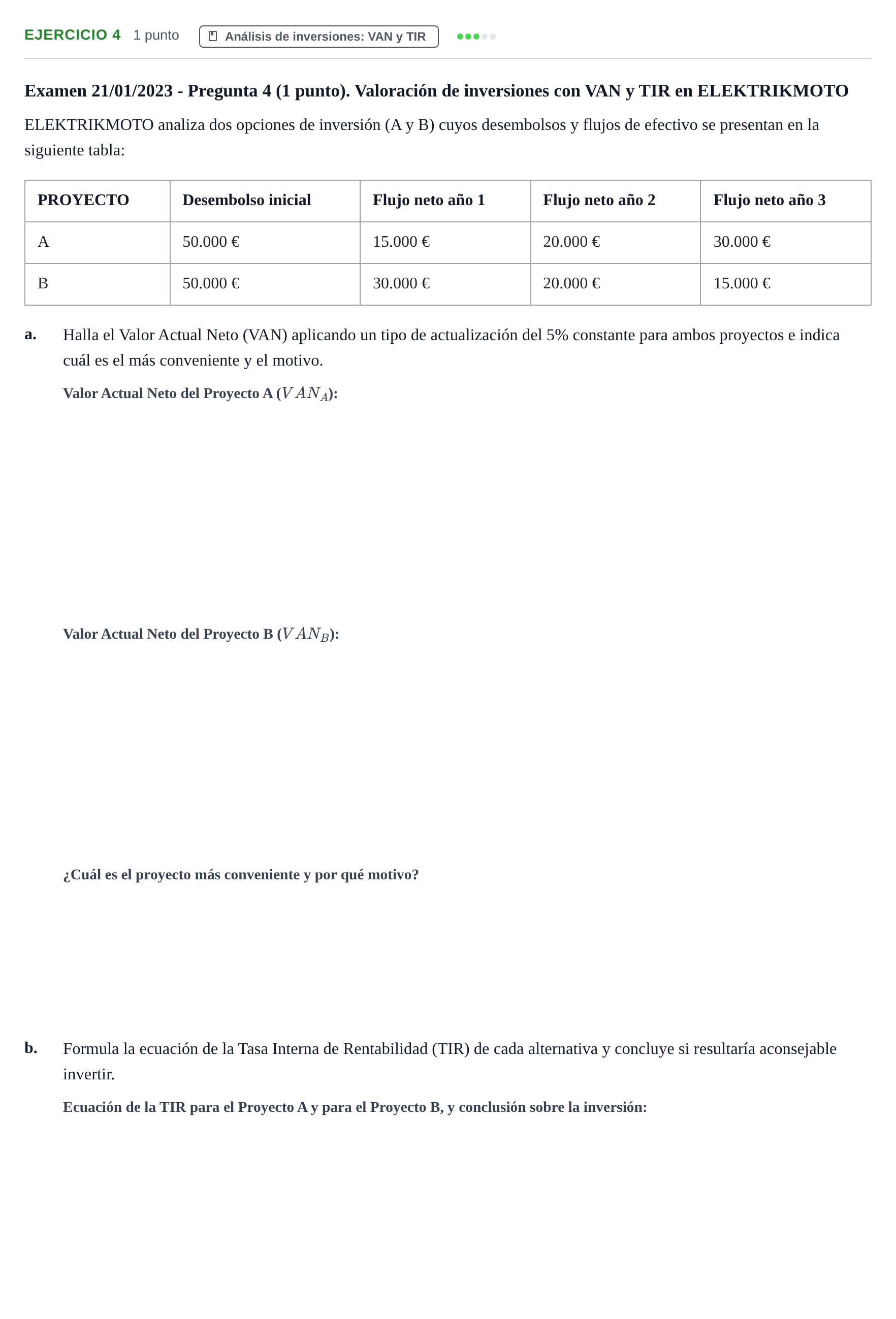 Enunciado: Problema 4 · Administración y gestión de organizaciones UOC 2023