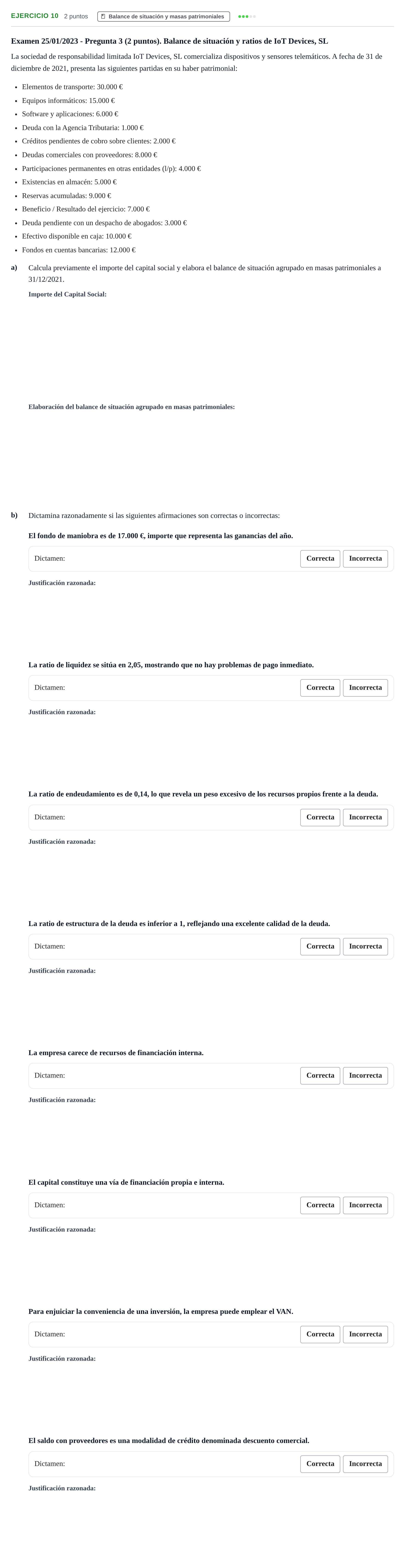 Enunciado: Problema 10 · Administración y gestión de organizaciones UOC 2023