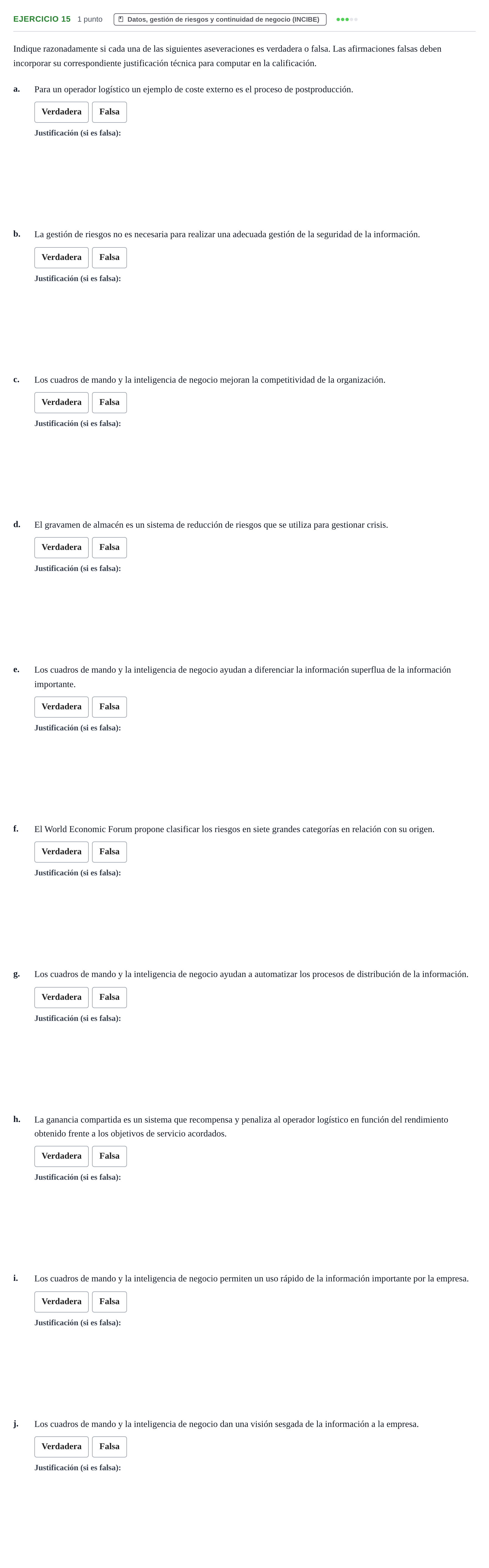 Enunciado: Problema 15 · Administración y gestión de organizaciones UOC 2023