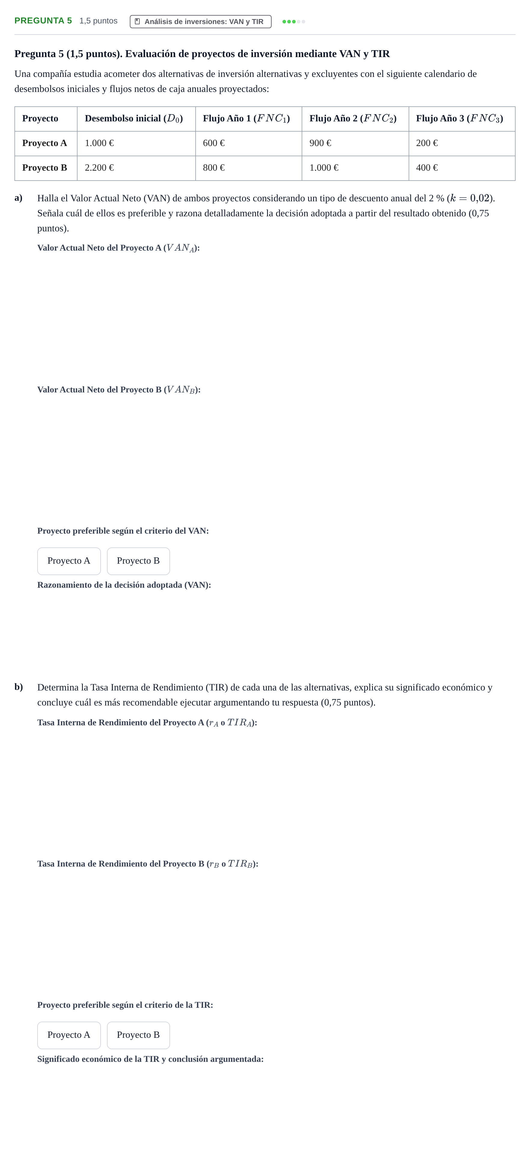 Enunciado: Pregunta 5 · Administración y gestión de organizaciones UOC 2026