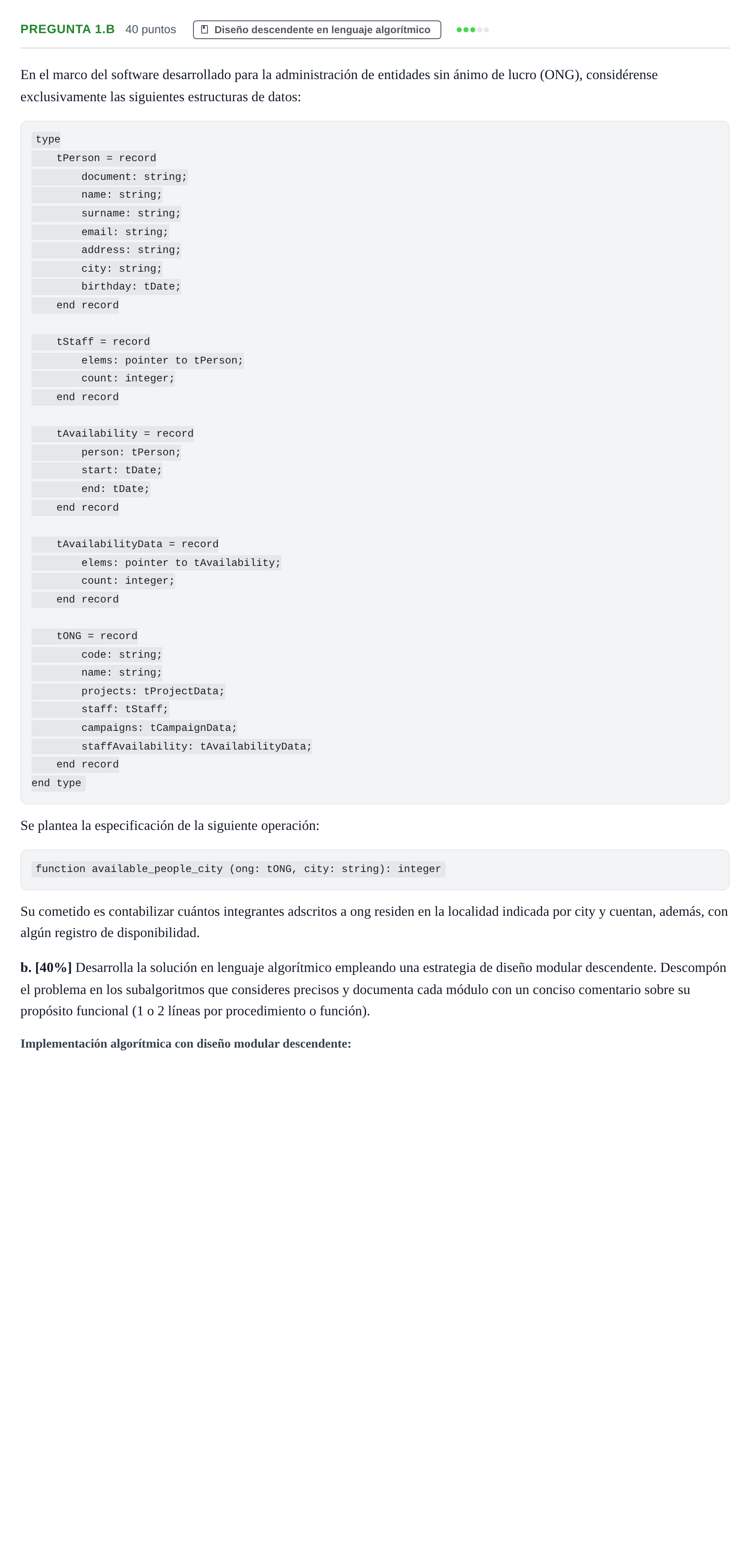 Enunciado: Pregunta 1.b · Prácticas de programación UOC 2023