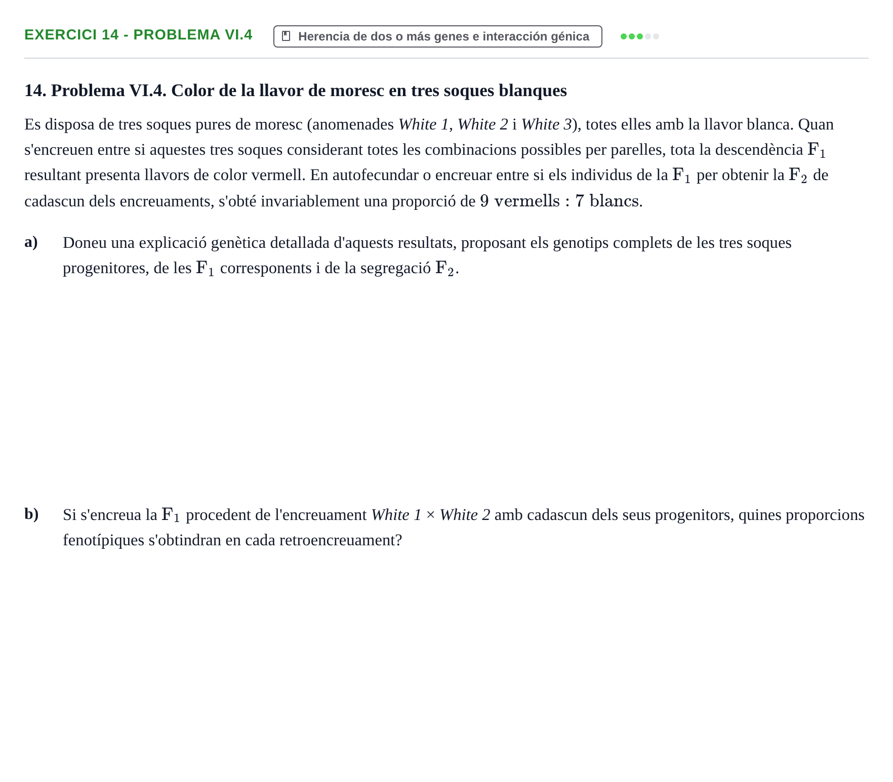 Enunciado: 14 - Problema VI.4