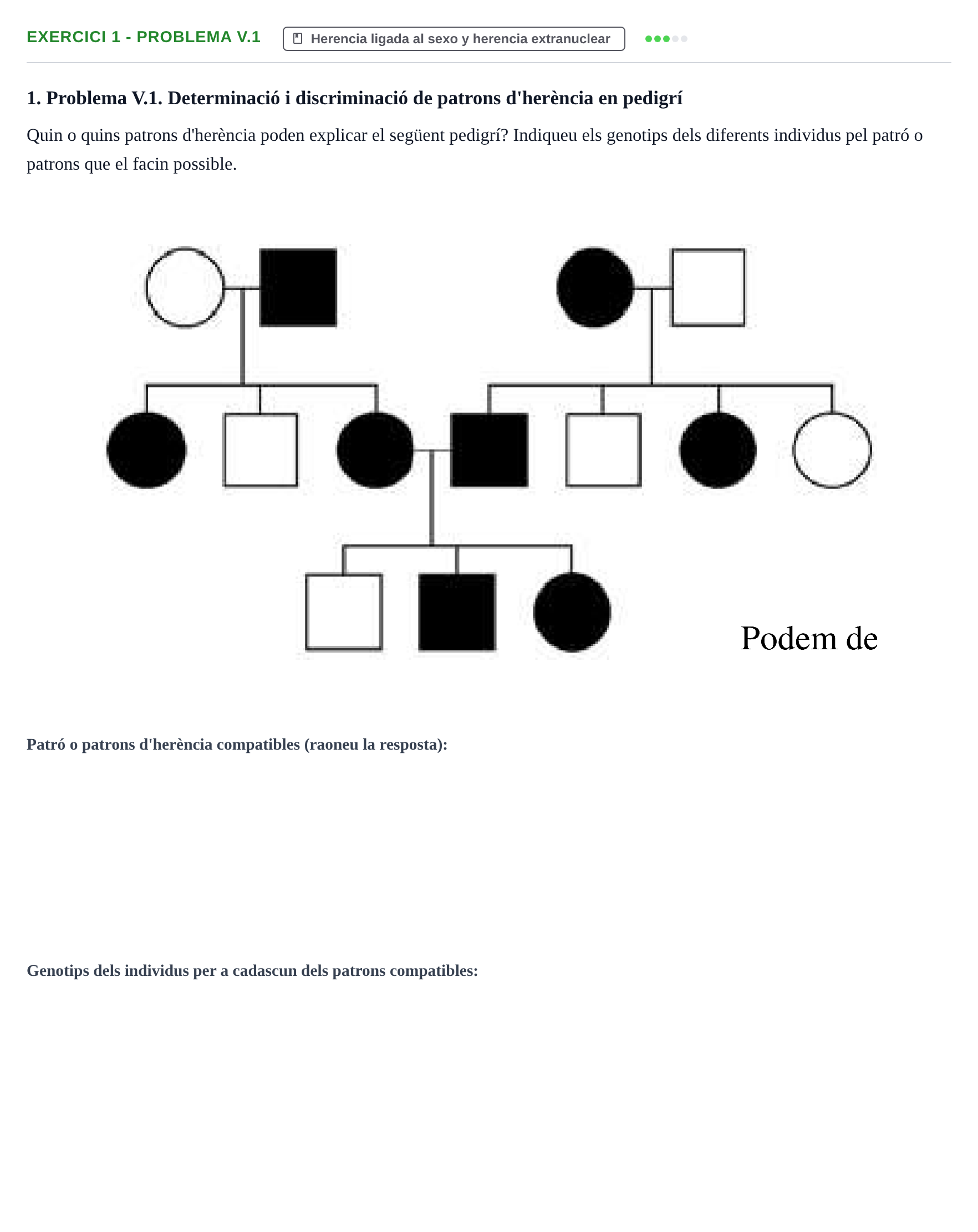 Enunciado: 1 - Problema V.1