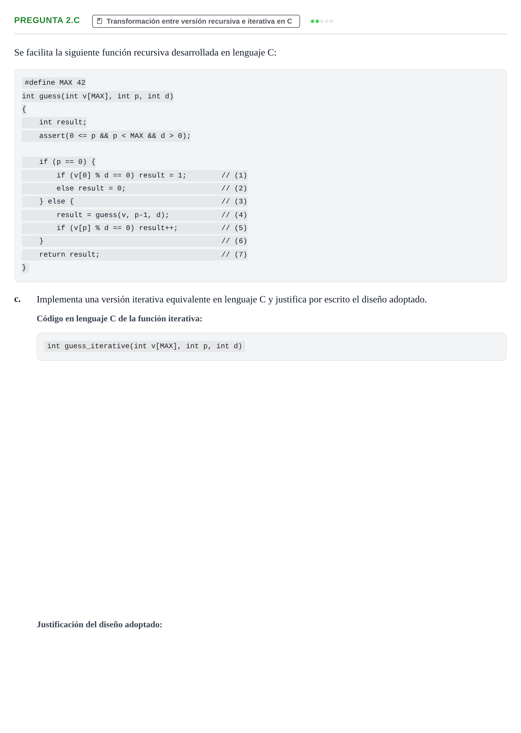 Enunciado: Pregunta 2.c · Prácticas de programación UOC 2021