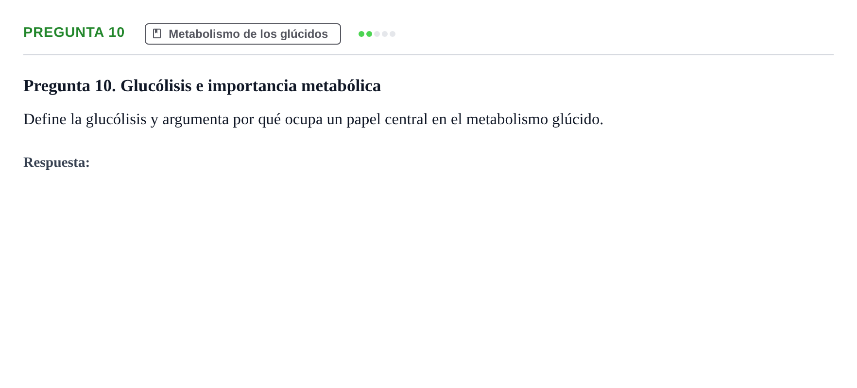Enunciado: Pregunta 10