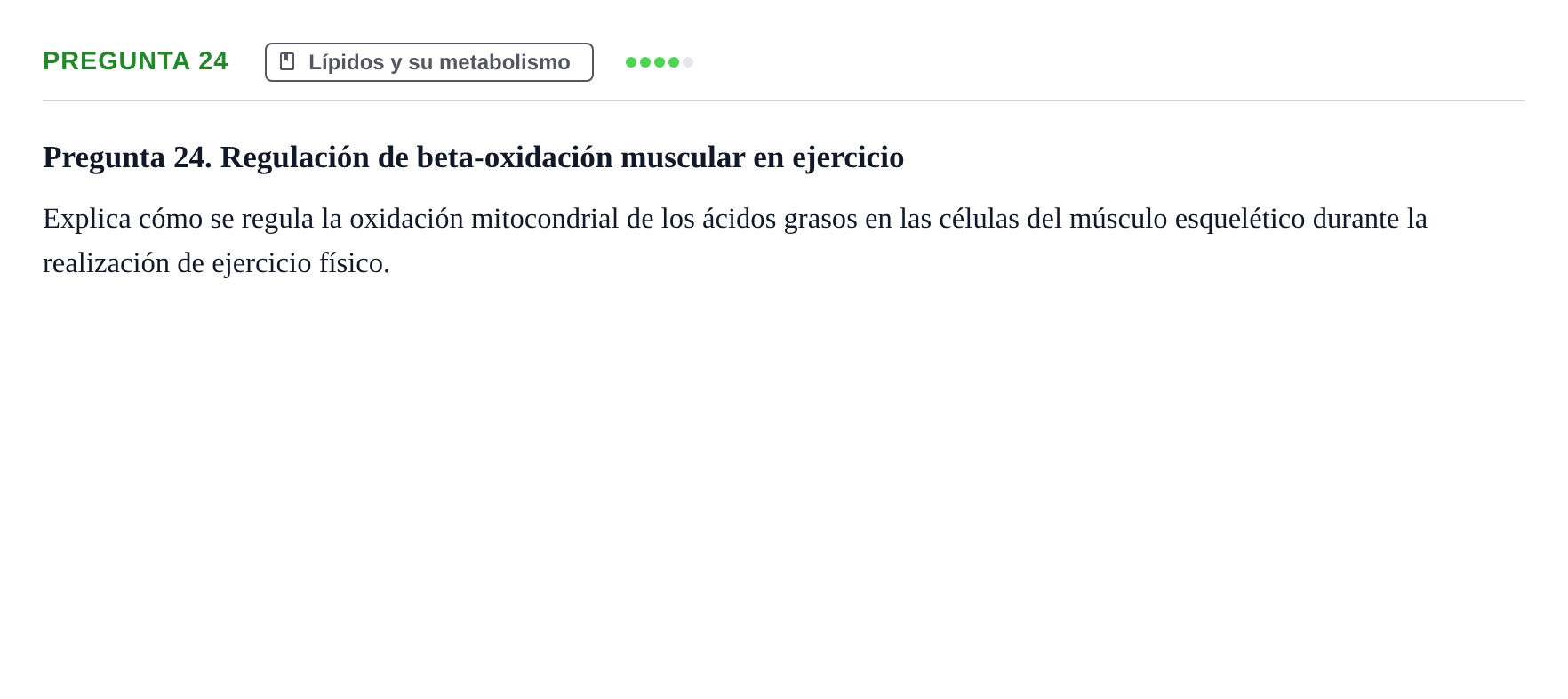 Enunciado: Pregunta 24