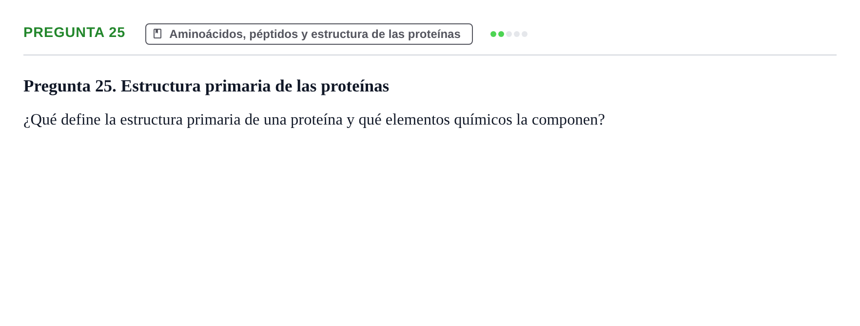 Enunciado: Pregunta 25