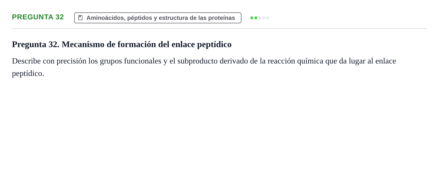 Enunciado: Pregunta 32