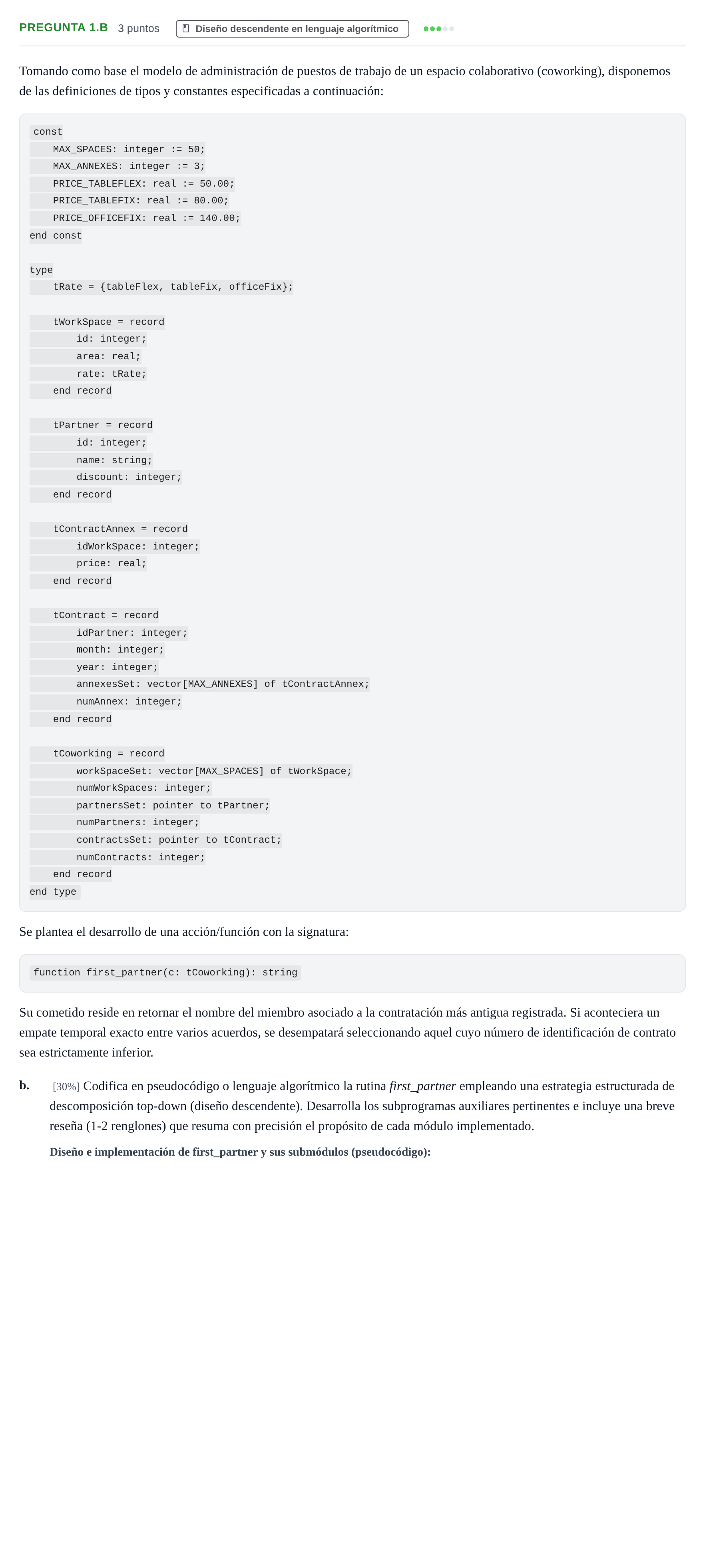 Enunciado: Pregunta 1.b · Prácticas de programación UOC 2021