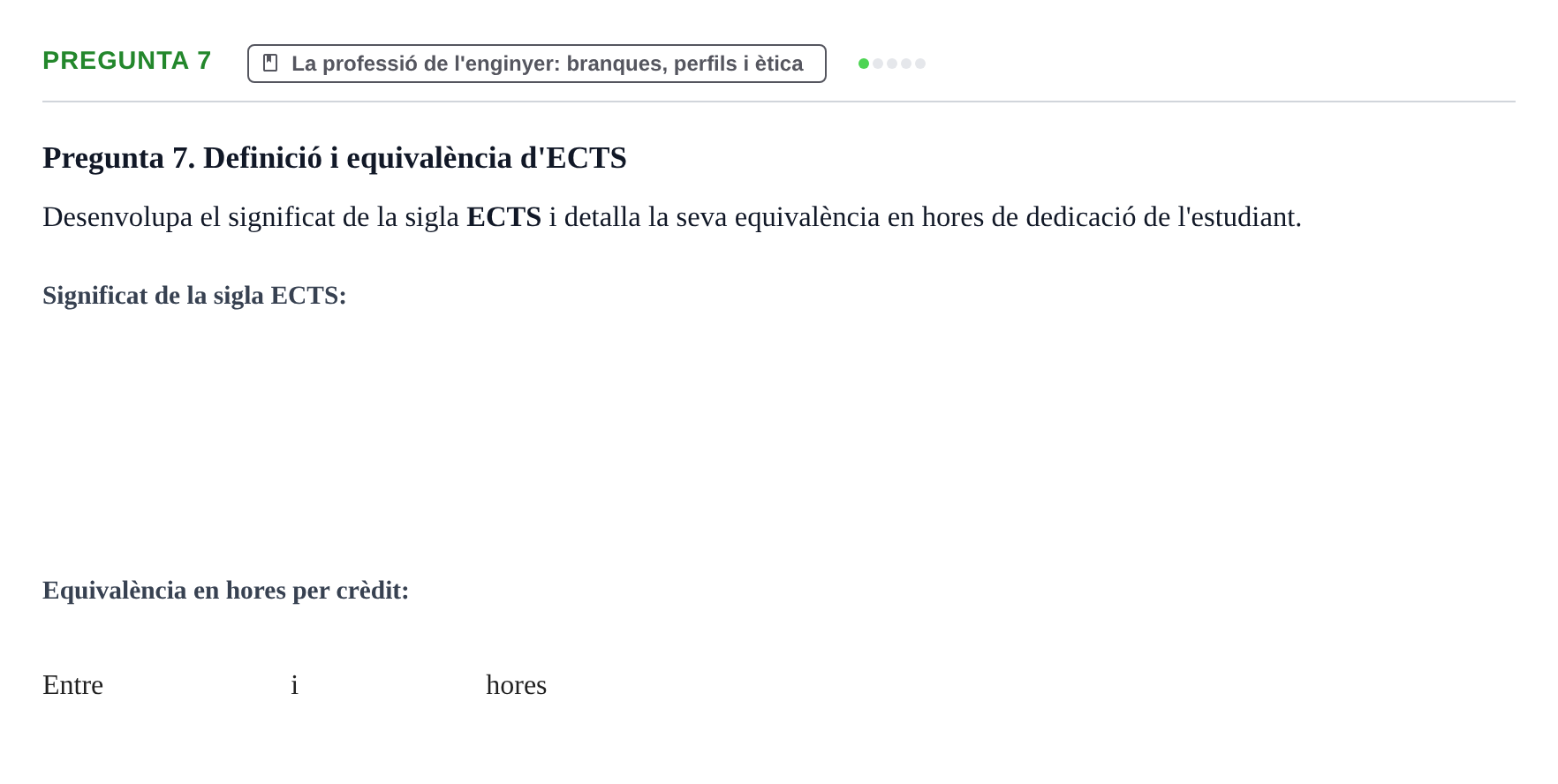 Enunciado: Pregunta 7