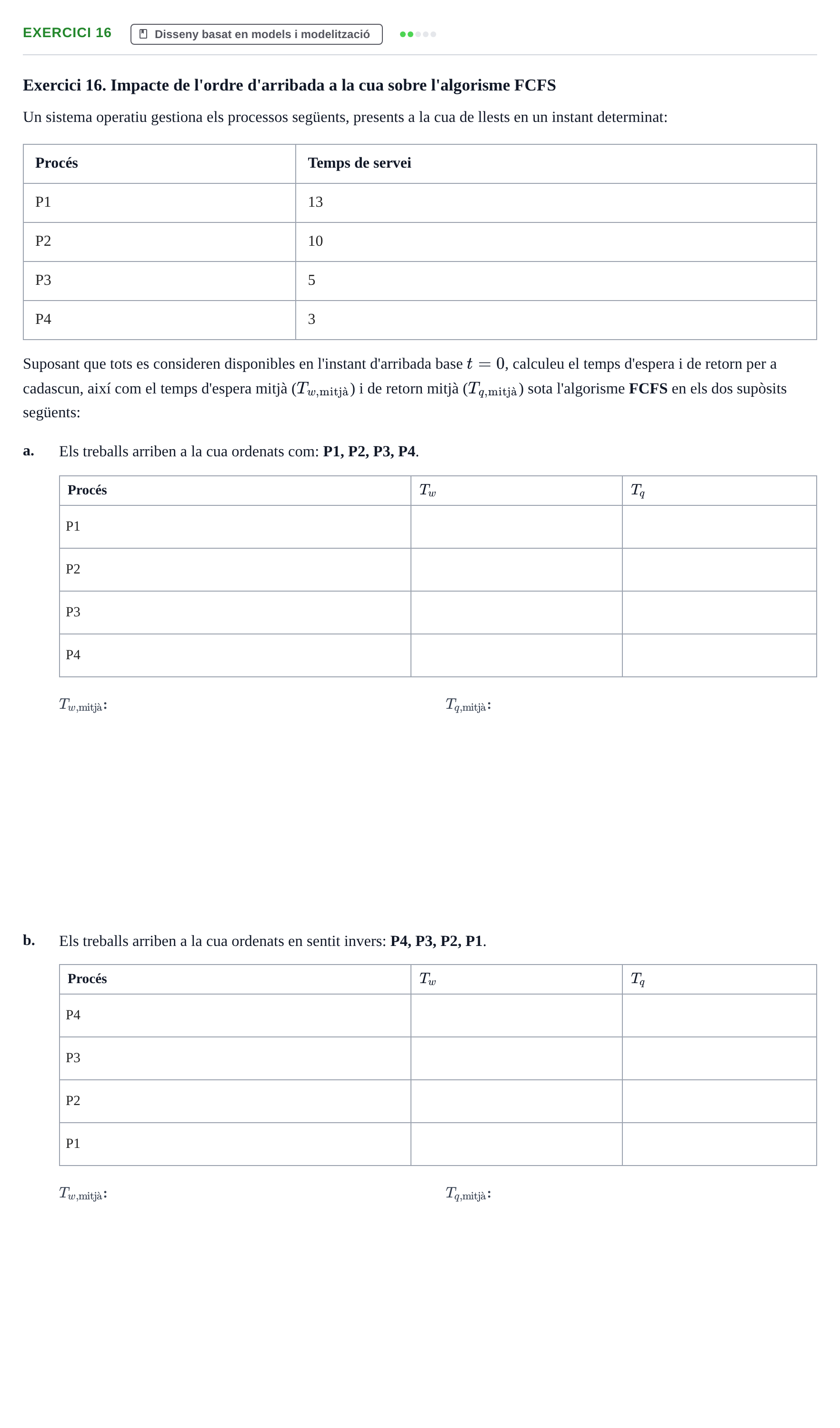 Enunciado: Exercici 16
