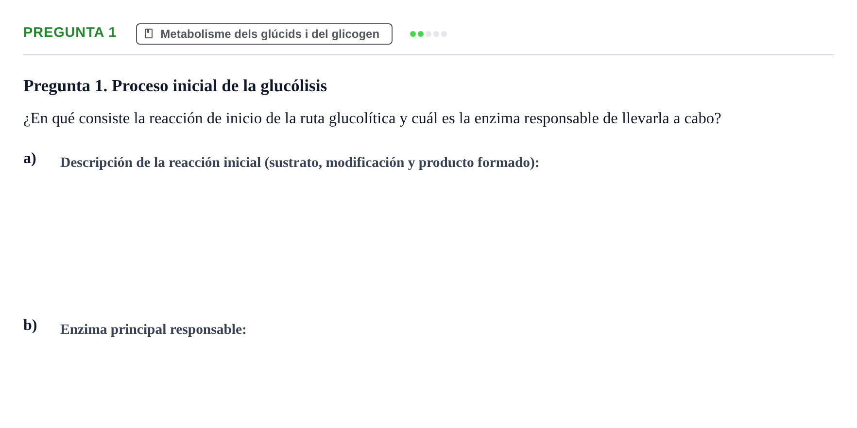 Enunciado: Pregunta 1