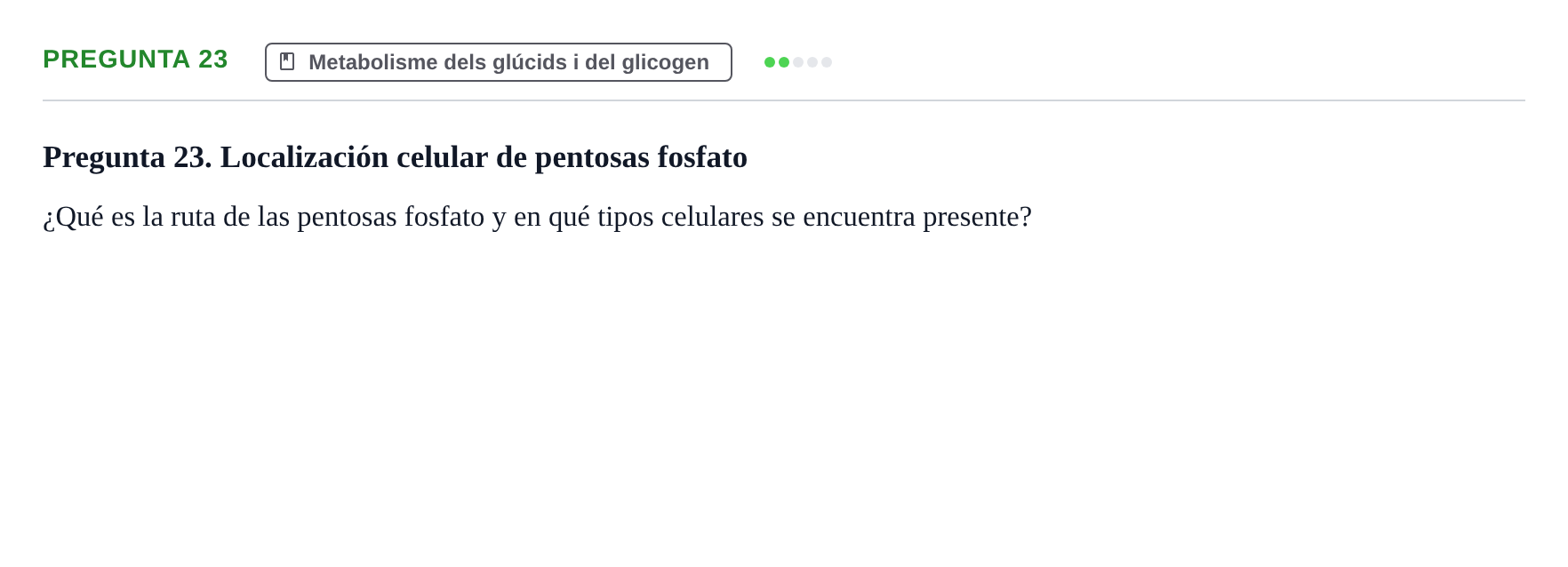 Enunciado: Pregunta 23