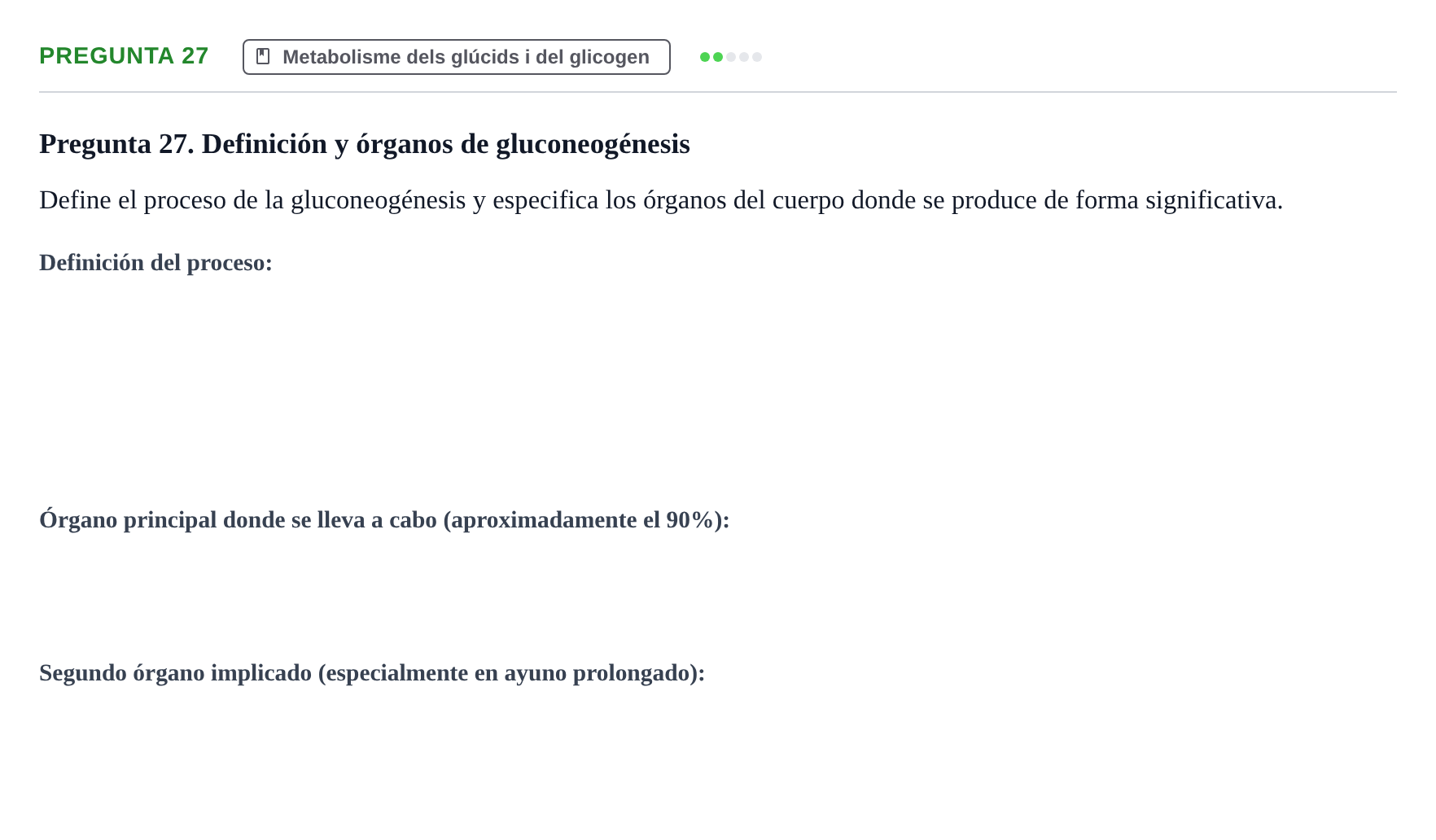 Enunciado: Pregunta 27
