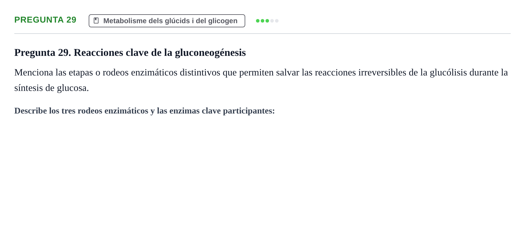 Enunciado: Pregunta 29