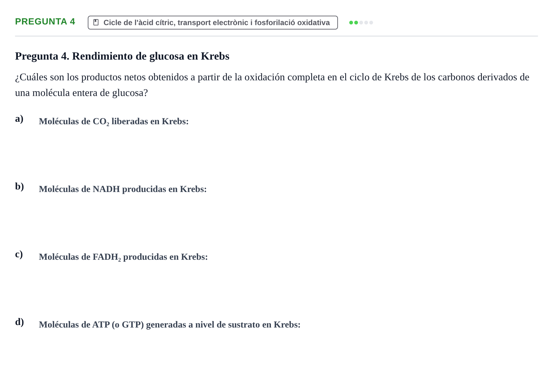 Enunciado: Pregunta 4