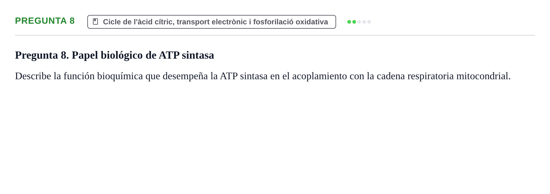 Enunciado: Pregunta 8
