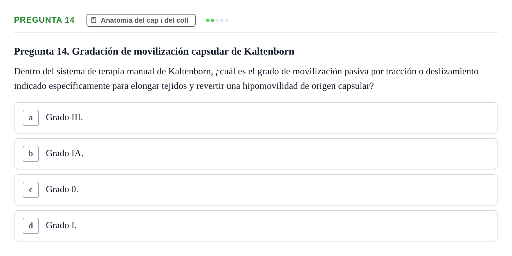 Enunciado: Pregunta 14