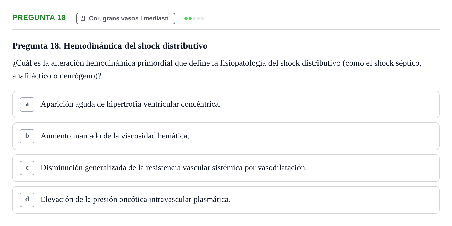 Enunciado: Pregunta 18