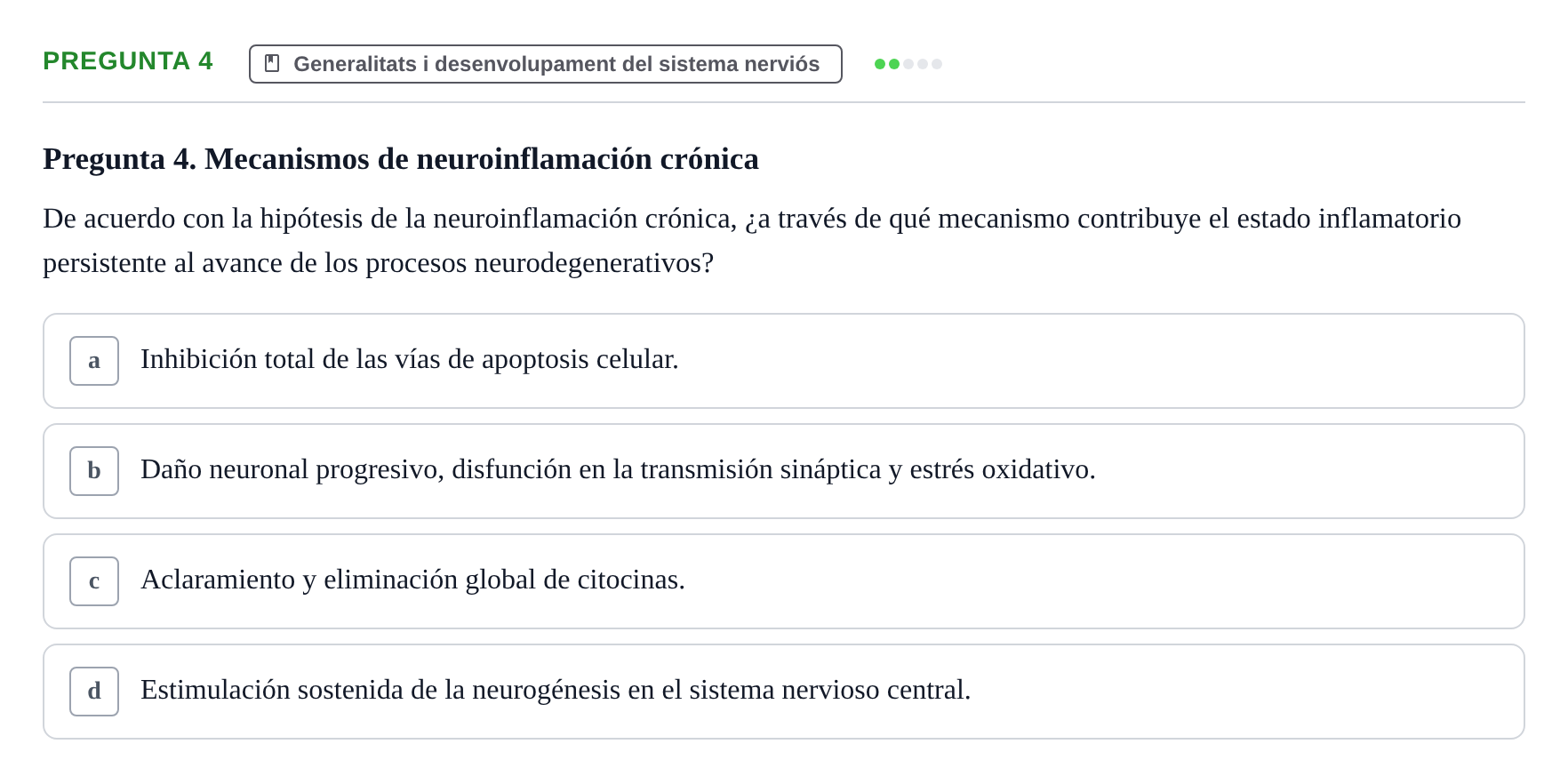Enunciado: Pregunta 4