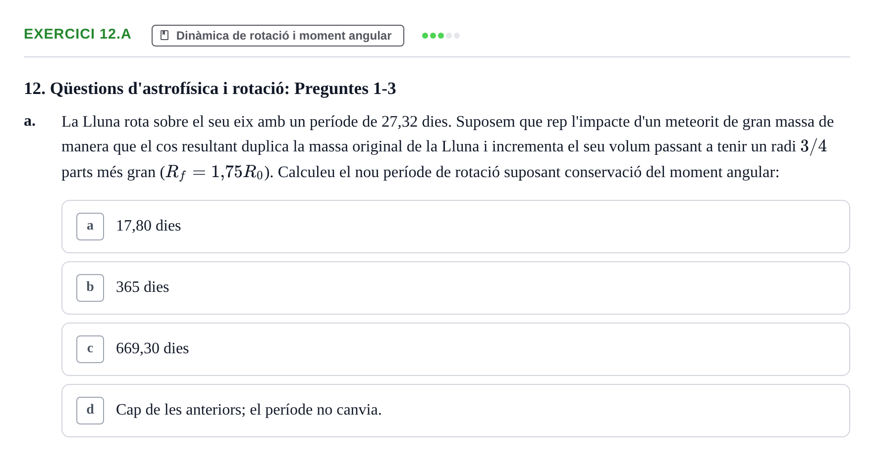 Enunciado: 12.a
