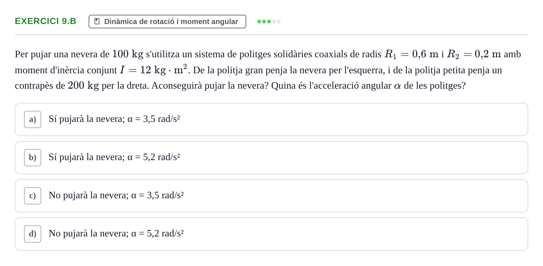 Enunciado: 9.b