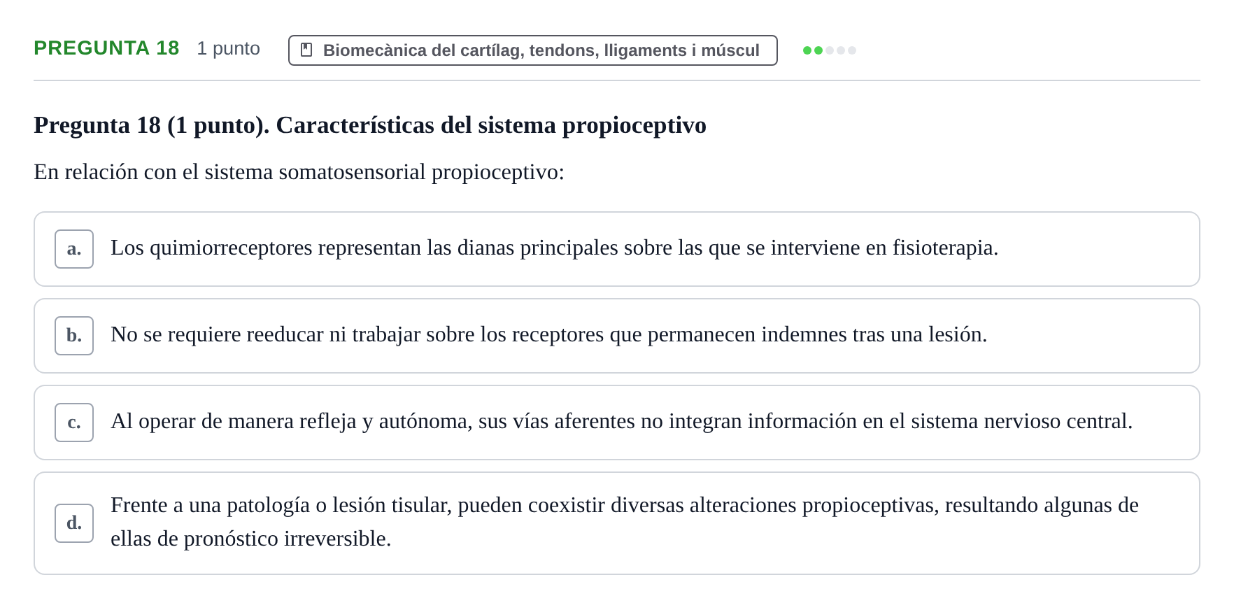 Enunciado: Pregunta 18 · Física Aplicada UAB 2025
