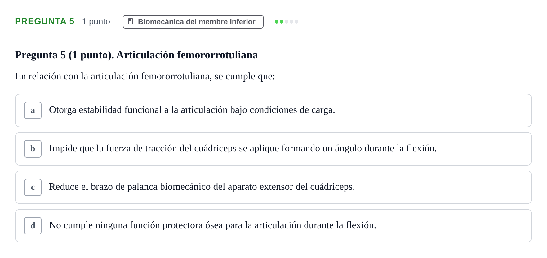 Enunciado: Pregunta 5 · Física Aplicada UAB 2025