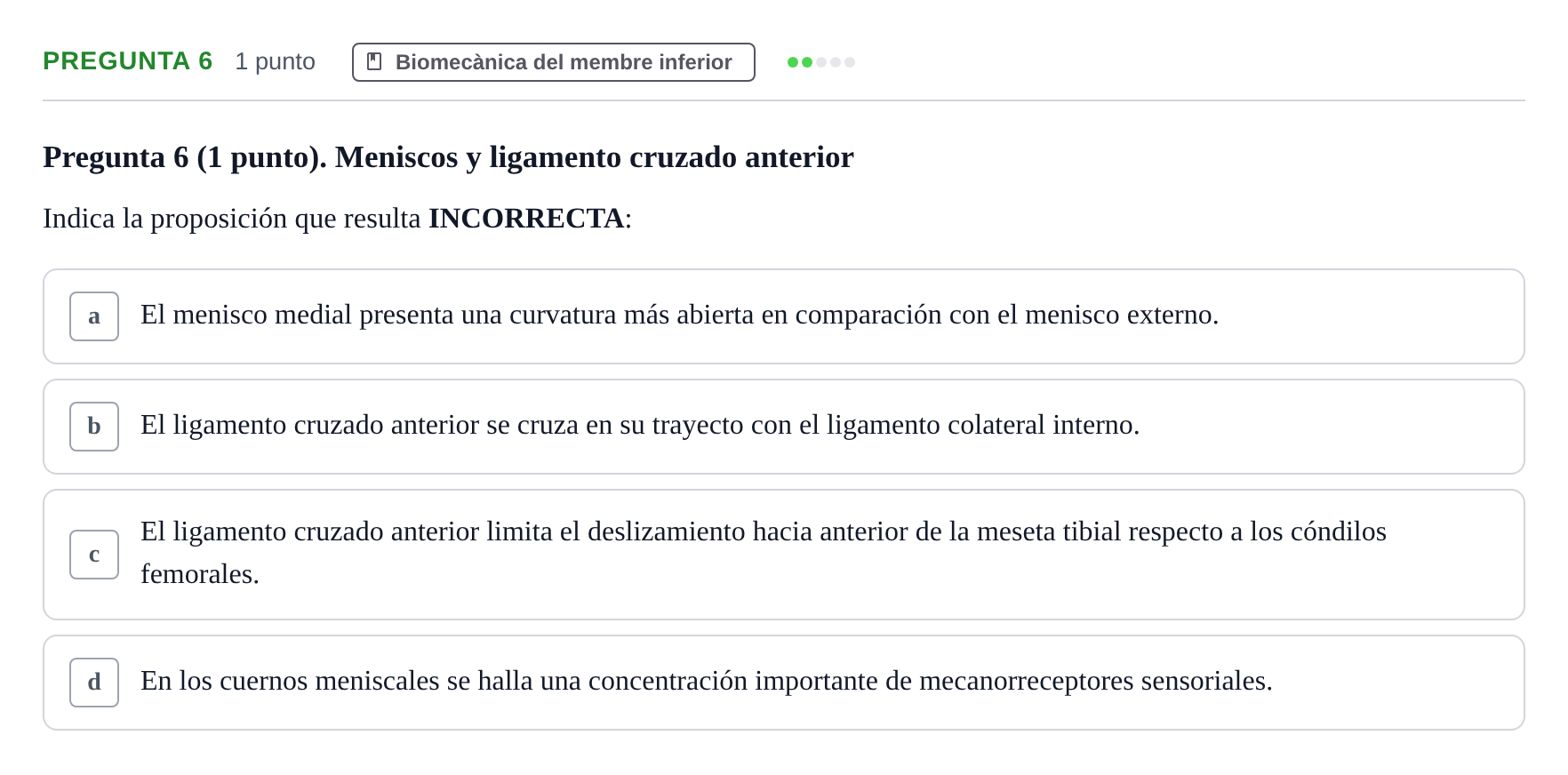 Enunciado: Pregunta 6 · Física Aplicada UAB 2025