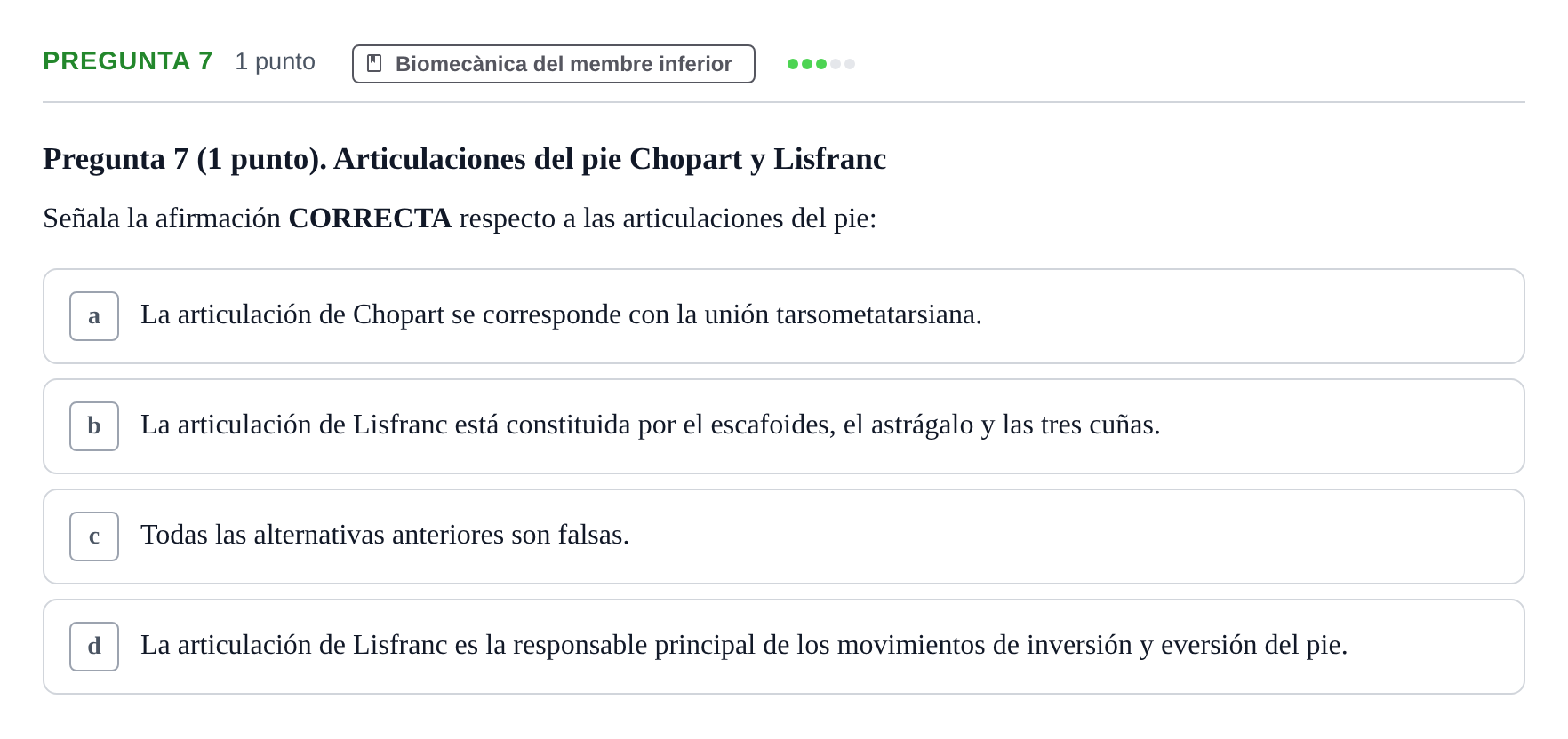 Enunciado: Pregunta 7 · Física Aplicada UAB 2025