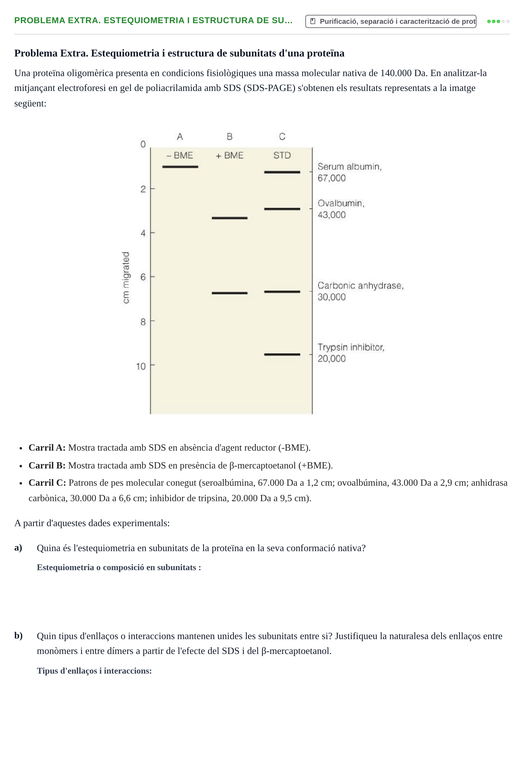 Enunciado: Problema Extra. Estequiometria i estructura de su…