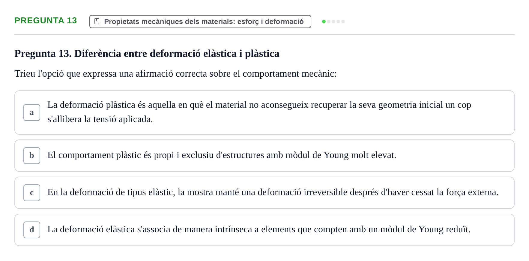 Enunciado: Pregunta 13 · Física Aplicada UAB 2023