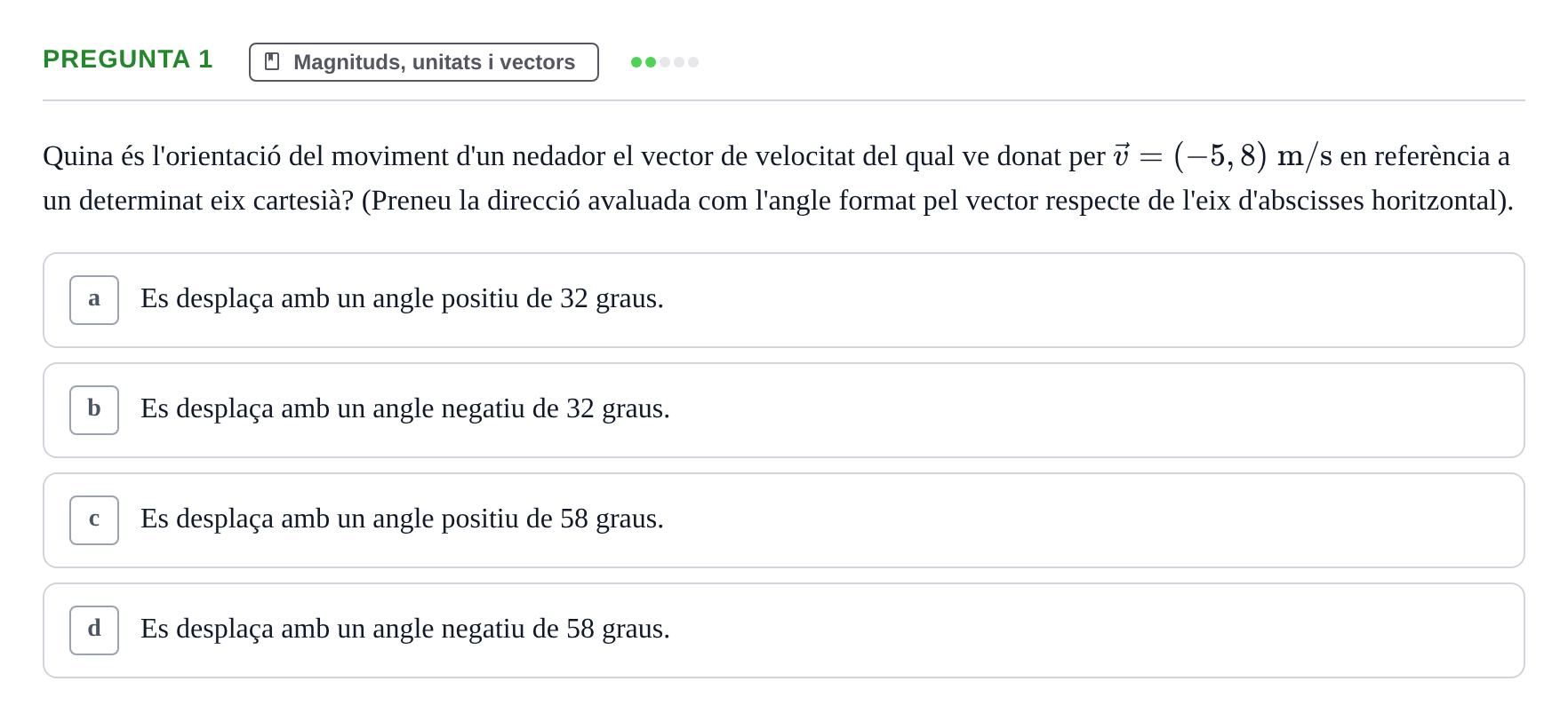Enunciado: Pregunta 1 · Física Aplicada UAB 2023