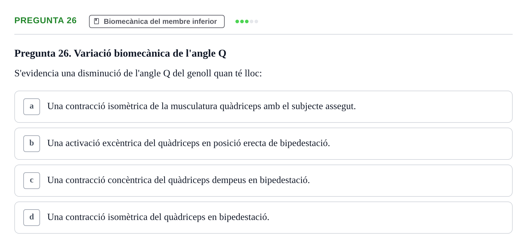 Enunciado: Pregunta 26 · Física Aplicada UAB 2023