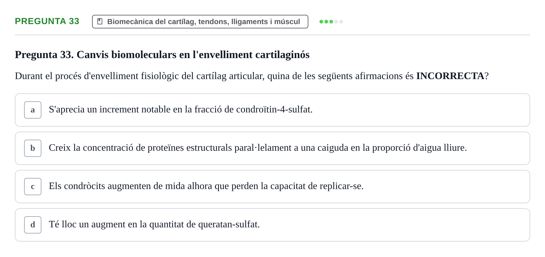 Enunciado: Pregunta 33 · Física Aplicada UAB 2023