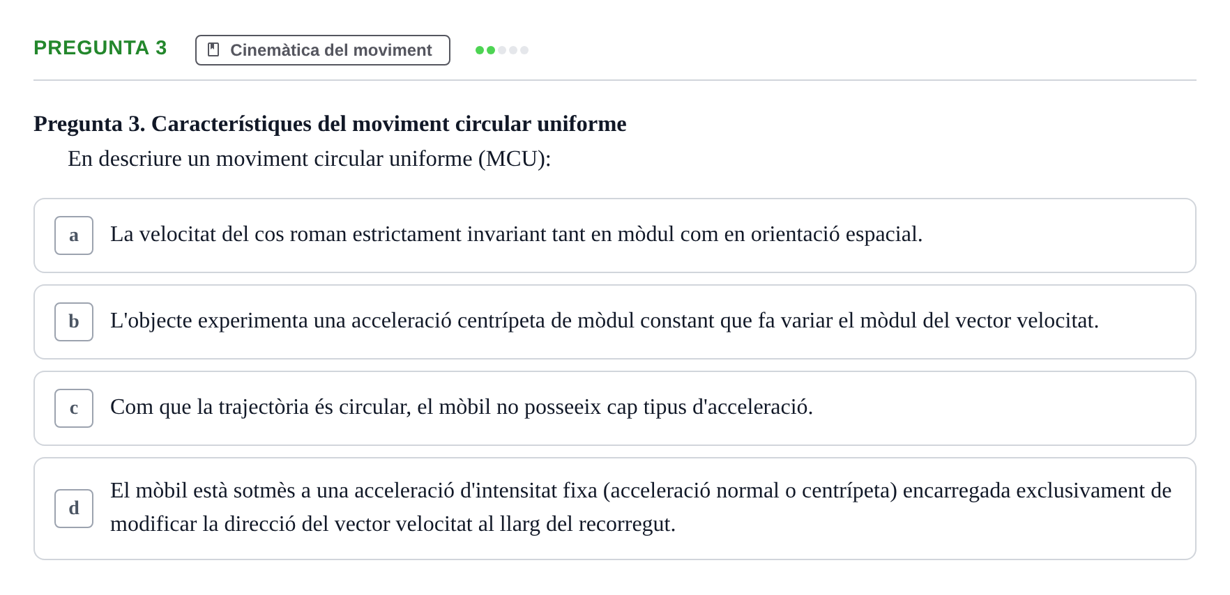 Enunciado: Pregunta 3 · Física Aplicada UAB 2023