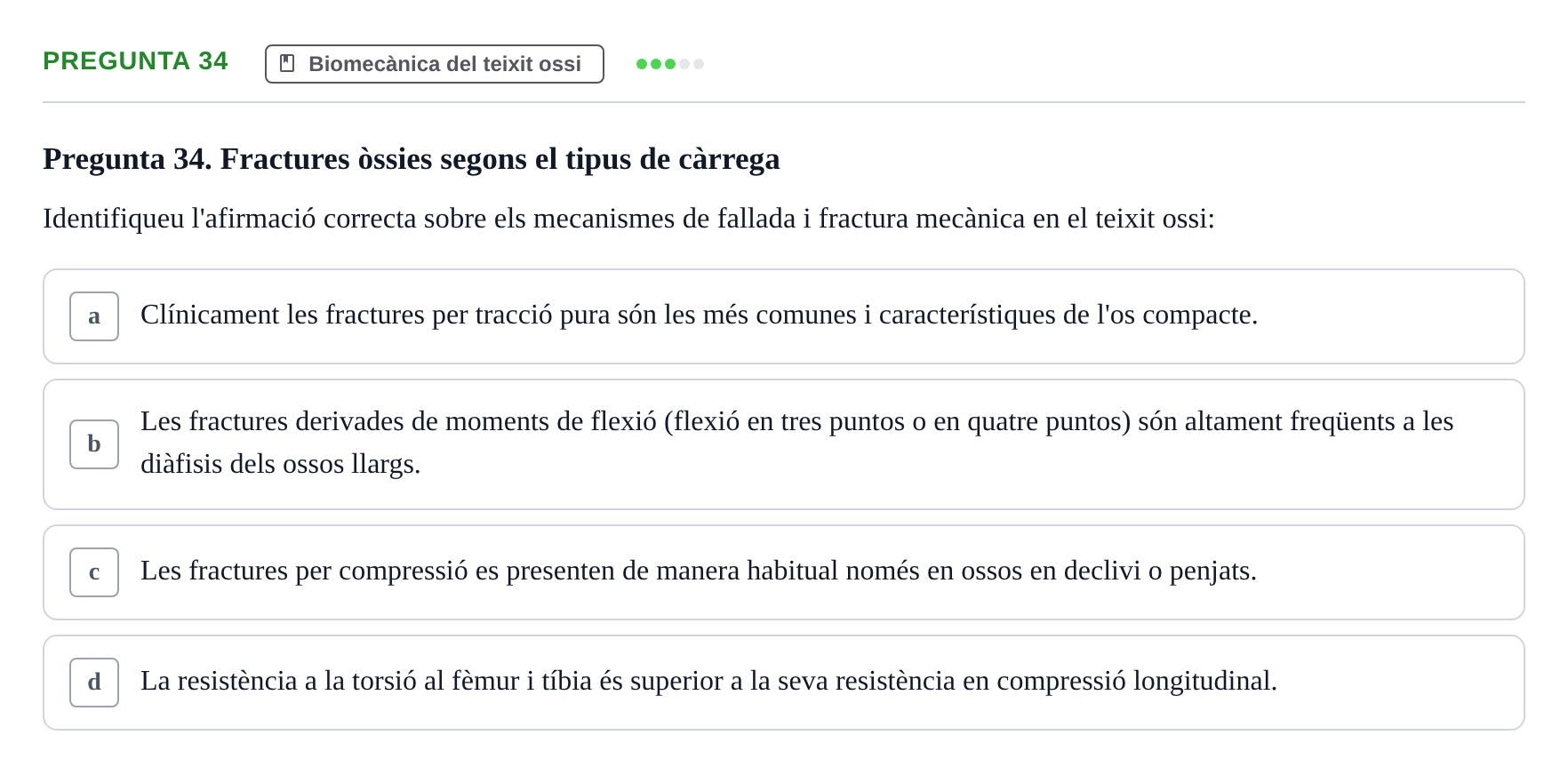 Enunciado: Pregunta 34 · Física Aplicada UAB 2023