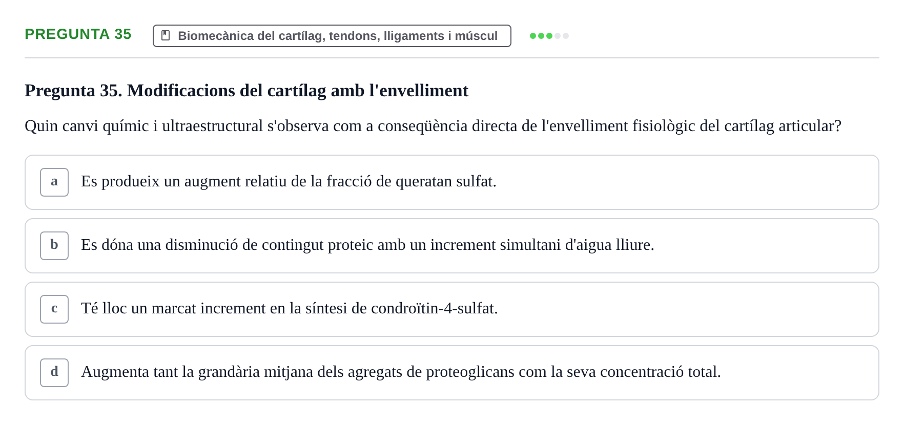 Enunciado: Pregunta 35 · Física Aplicada UAB 2023