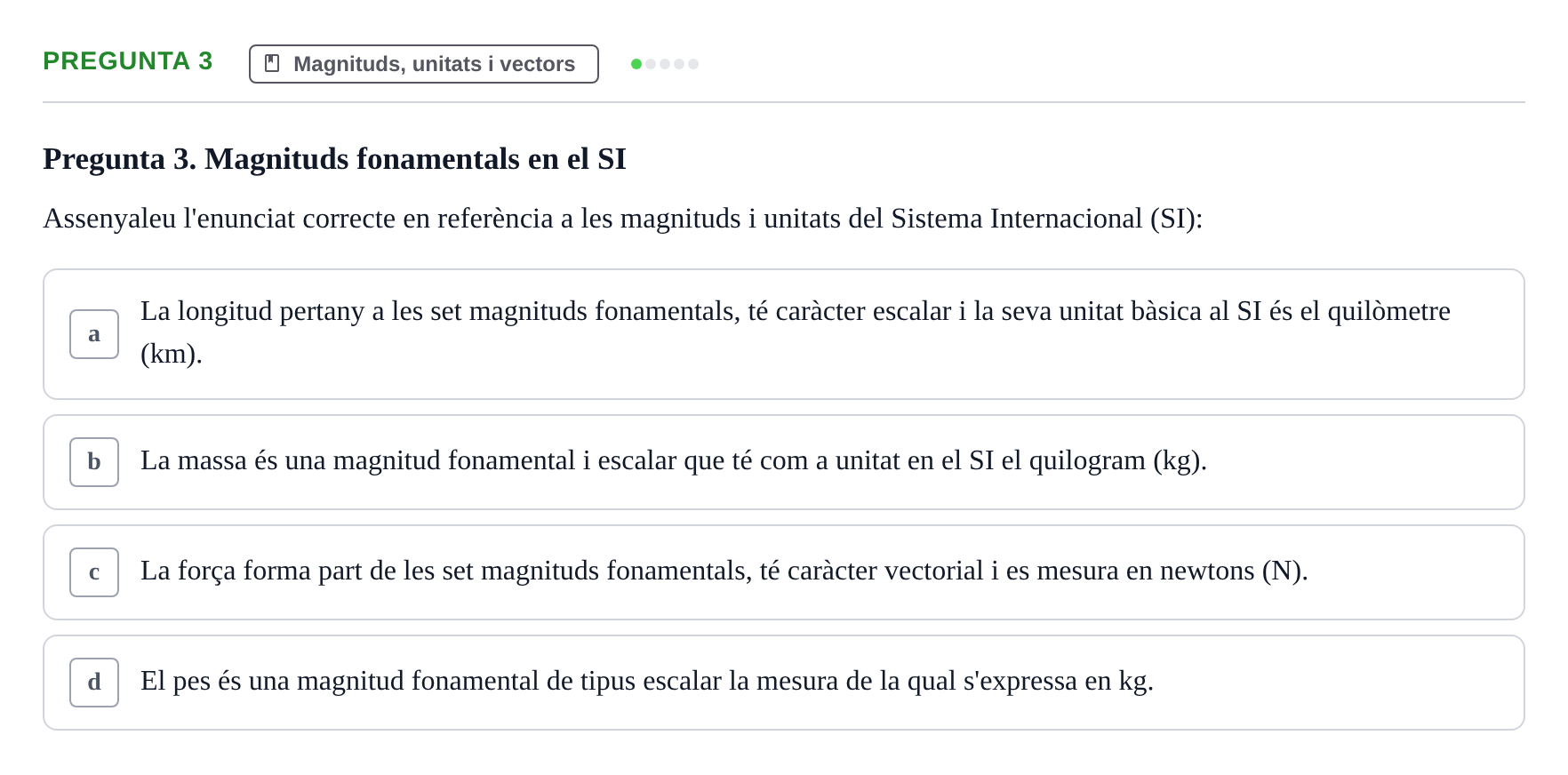 Enunciado: Pregunta 3 · Física Aplicada UAB 2023