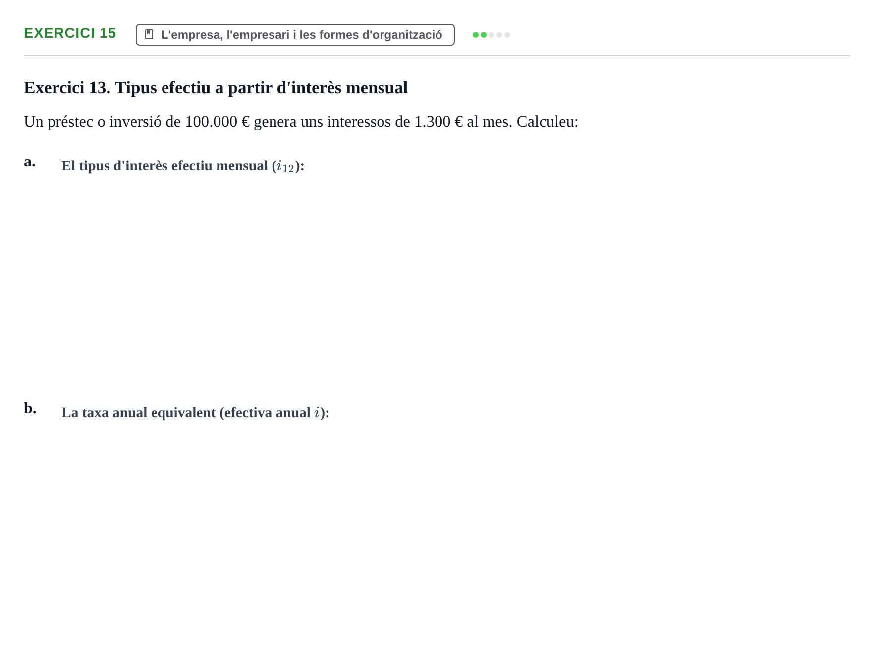 Enunciado: 15